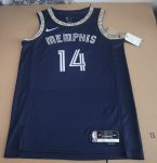 NBA 14 Jack blanc Grizzlies 21-22 city Maillot Marine